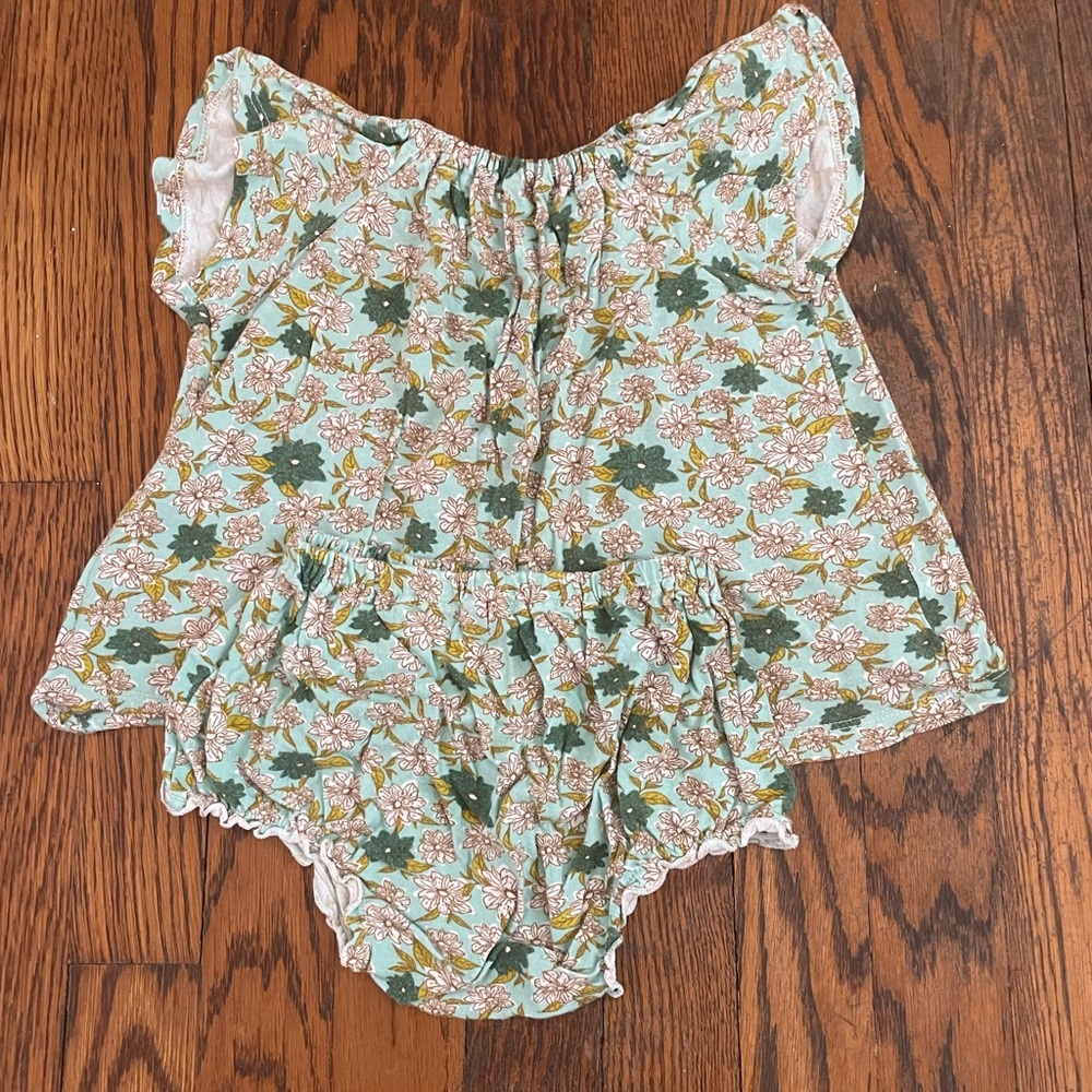 12-18M Milk Barn Shirt and Bloomers